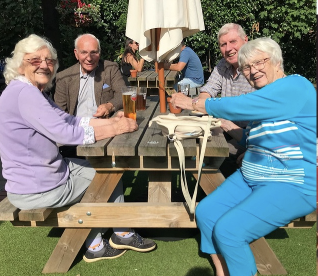 Members enjoying time together at King George VI Day Centre