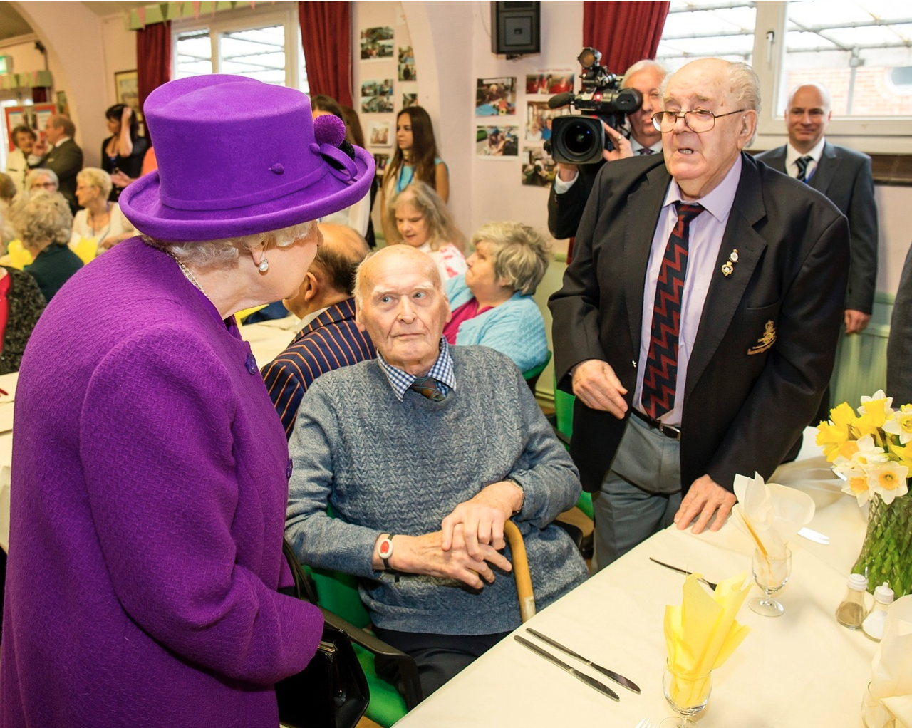 Members at King George VI Day Centre in Windsor