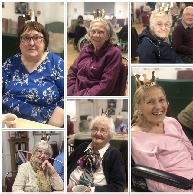 Members enjoying time together at King George VI Day Centre