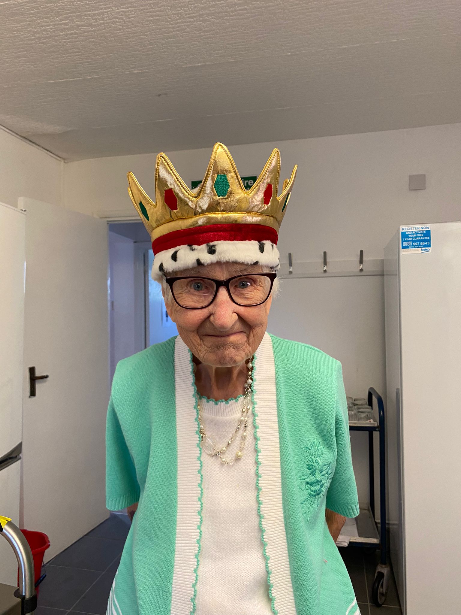 A special visit to King George VI Day Centre
