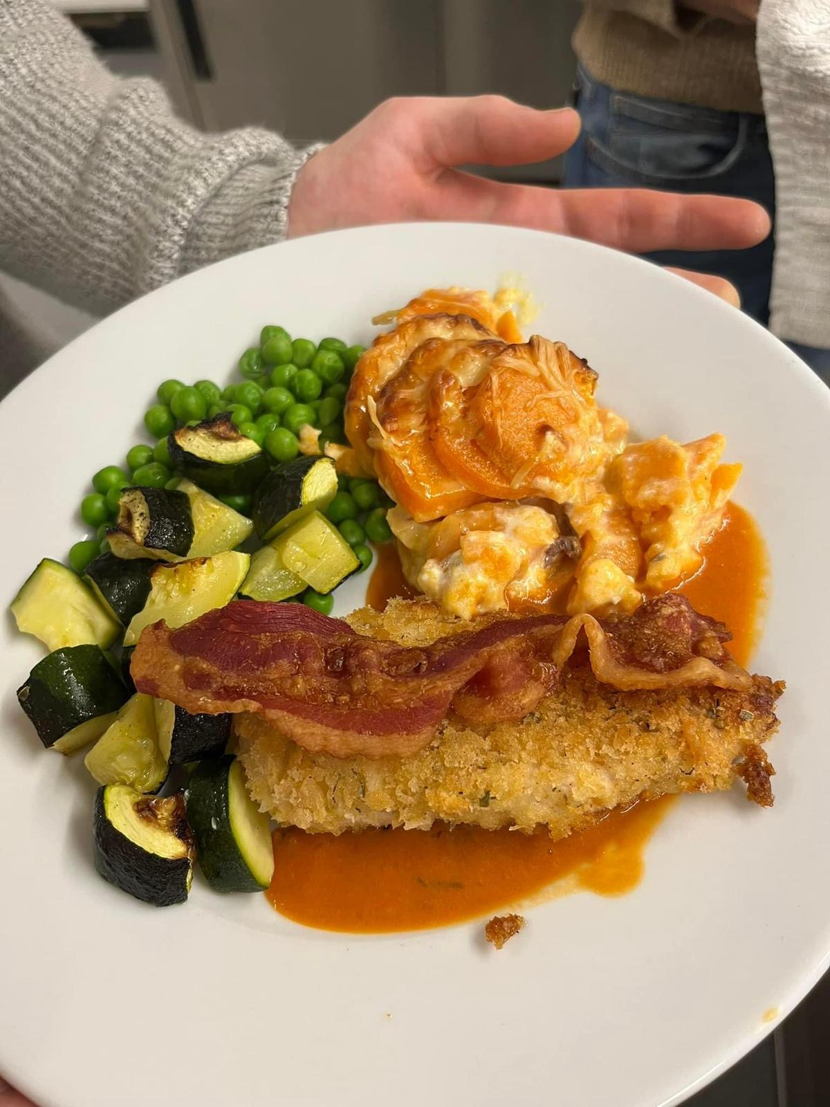 Home-cooked food at King George VI Day Centre